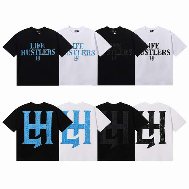 Picture of Life Hustlers T Shirts Short _SKULifeHustlersS-XL6htrLH0119406